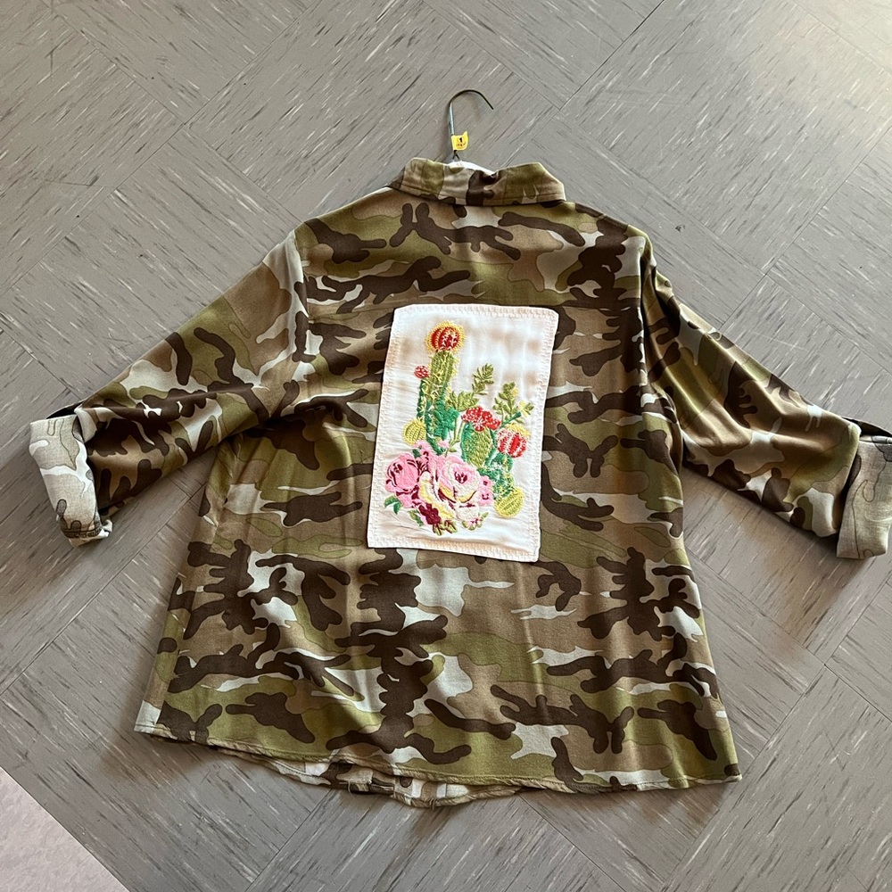 Camo Blouse